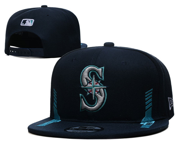 Seattle Mariners Stitched Snapback Hats 003